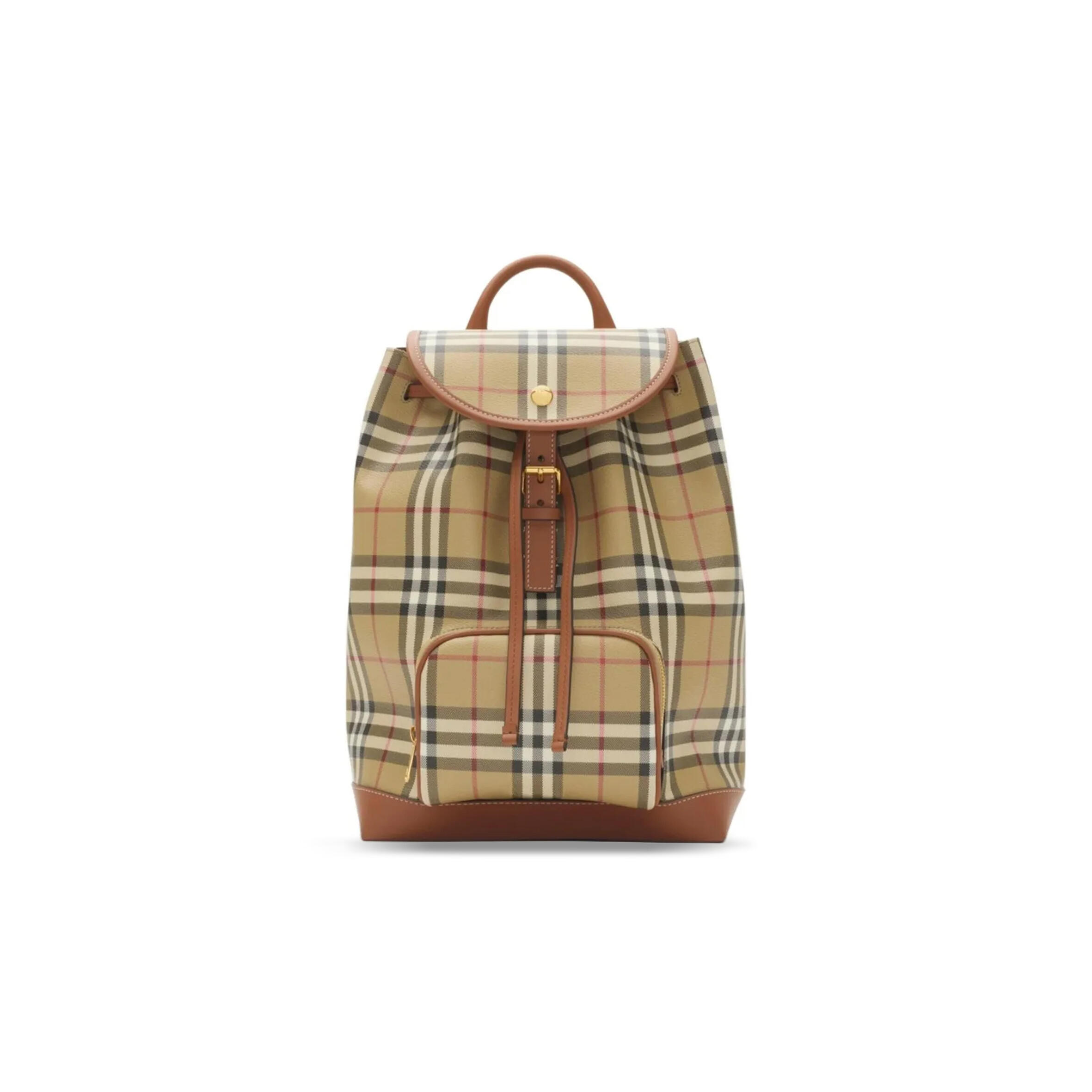 Bv*b*rry plaid backpack 81097971 (37*24*13cm)